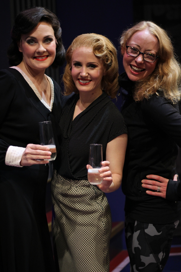 Photo Flash: CAGNEY, THE MUSICAL Company Toasts to One Year Off-Broadway Image