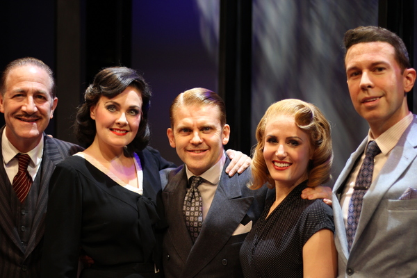Photo Flash: CAGNEY, THE MUSICAL Company Toasts to One Year Off-Broadway Image
