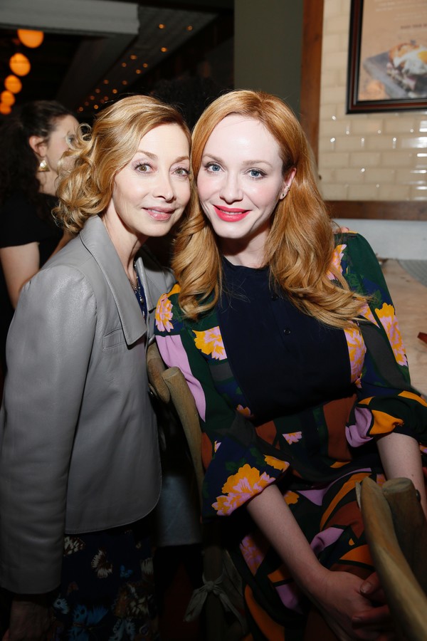  Sharon Lawrence and Christina Hendricks Photo