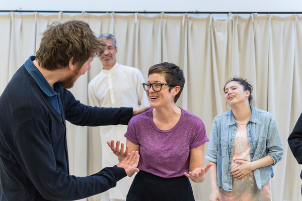 Photo Flash: In Rehearsals with OCCUPATIONAL HAZARDS at Hampstead Theatre 