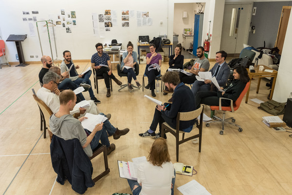 Photo Flash: In Rehearsals with OCCUPATIONAL HAZARDS at Hampstead Theatre Image