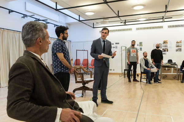 Photo Flash: In Rehearsals with OCCUPATIONAL HAZARDS at Hampstead Theatre Image