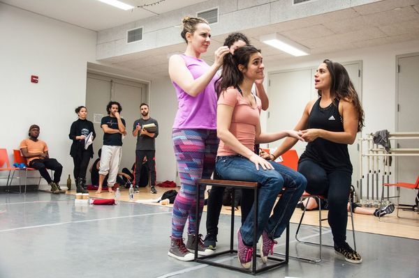 Scheherazade Quiroga, Gabriella Perez,  Laura Lebron, and Veronica Alvarez Robles Photo