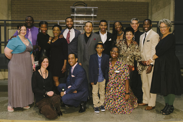 The company of A RAISIN IN THE SUN on opening night at Arena Stage Photo