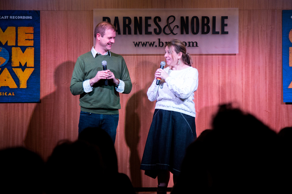 Photo Coverage: COME FROM AWAY Celebrates Cast Album Release with CD Signing at Barnes and Noble Image