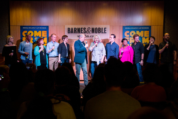 Photo Coverage: COME FROM AWAY Celebrates Cast Album Release with CD Signing at Barnes and Noble Image