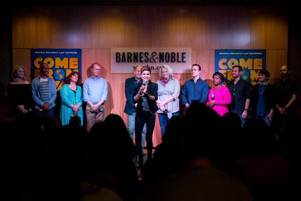 Photo Coverage: COME FROM AWAY Celebrates Cast Album Release with CD Signing at Barnes and Noble Image