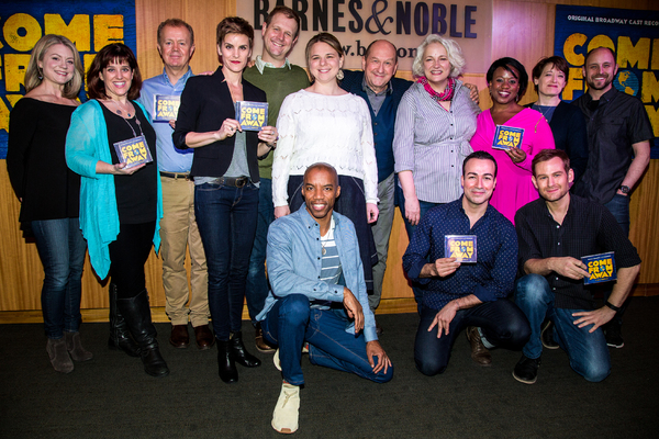 Photo Coverage: COME FROM AWAY Celebrates Cast Album Release with CD Signing at Barnes and Noble Image