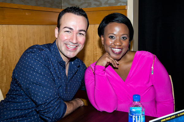 Photo Coverage: COME FROM AWAY Celebrates Cast Album Release with CD Signing at Barnes and Noble Image