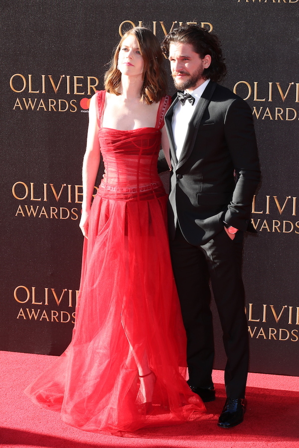 Rose Leslie and Kit Harington Photo