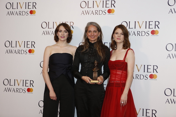 Charlotte Ritchie and Rose Leslie with Christine Jones Photo