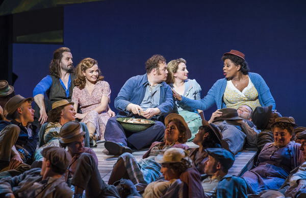 Photo Flash: First Look at Alfie Boe and the Cast of CAROUSEL at London Coliseum Image