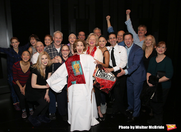 Joanna Glushak  with Patti Lupone, Christine Ebersole, Douglas Sills, John Dossett an Photo