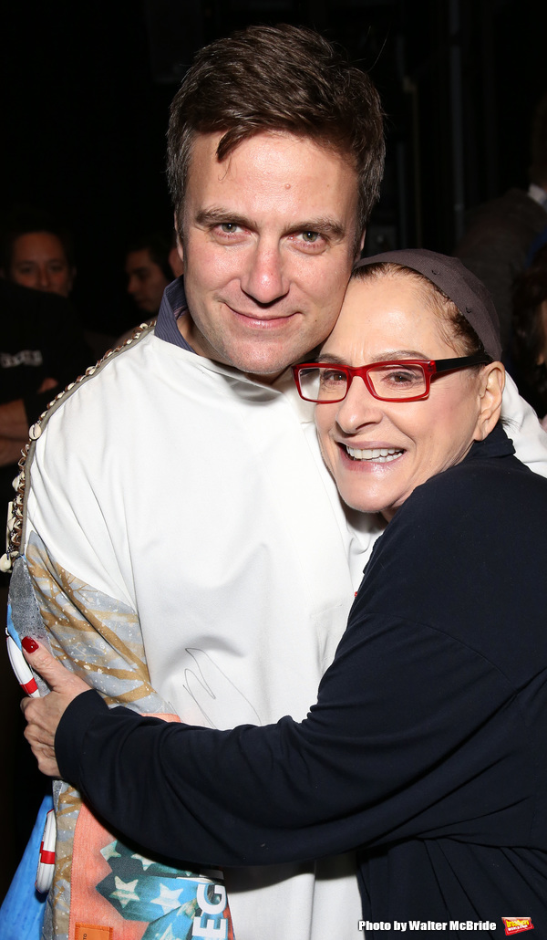 Manoel Felciano and Patti Lupone  Photo