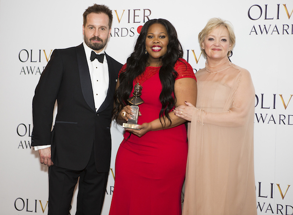 Alfie Boe, Amber Riley and Maria Friedman Photo