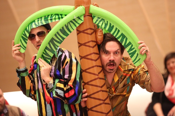 Photo Flash: First Look - The Public's Mobile Unit TWELFTH NIGHT Tours the Boroughs Image