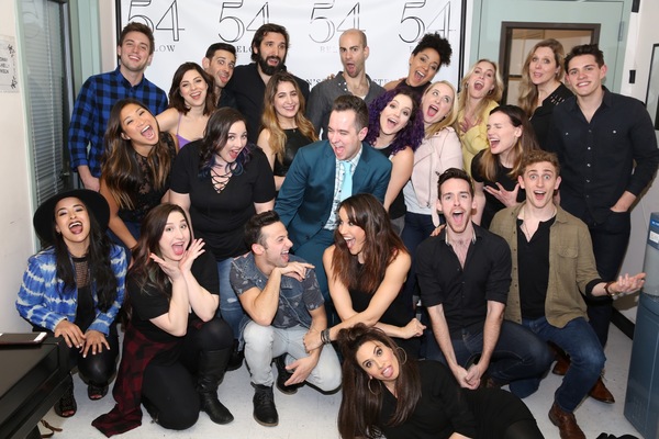 The cast and band of Broadway Loves Kelly Clarkson Photo