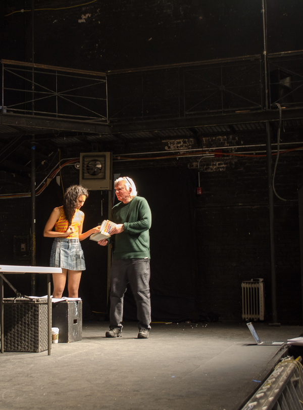 Photo Flash: David Rabe and Company in Rehearsals for IN THE BOOM BOOM ROOM Off-Broadway Image