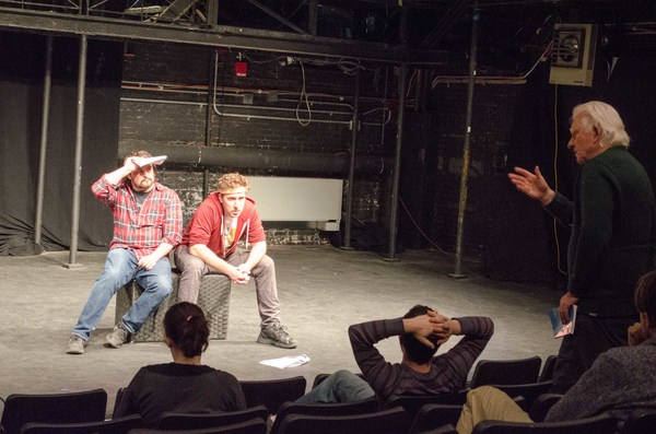 Photo Flash: David Rabe and Company in Rehearsals for IN THE BOOM BOOM ROOM Off-Broadway Image