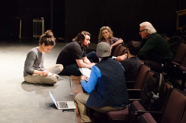 Photo Flash: David Rabe and Company in Rehearsals for IN THE BOOM BOOM ROOM Off-Broadway Image
