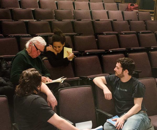 Photo Flash: David Rabe and Company in Rehearsals for IN THE BOOM BOOM ROOM Off-Broadway Image
