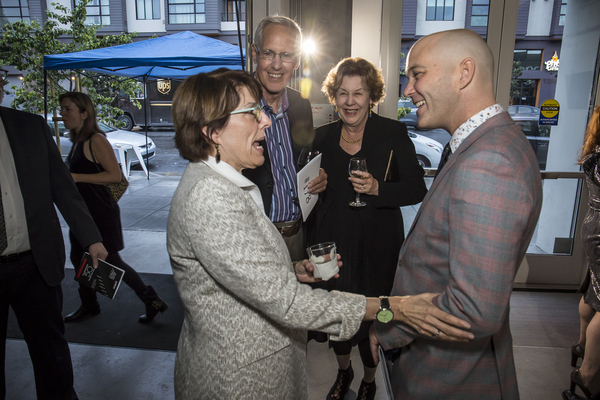 Mame Hunt, Taylor Mac, and Sharon & Bob Yoerg Photo