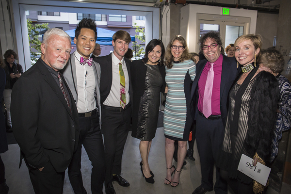 Sam Leftwich, Scott Marlow, Pamela Culp, Mark Applebaum, Joan Friedman and company Photo