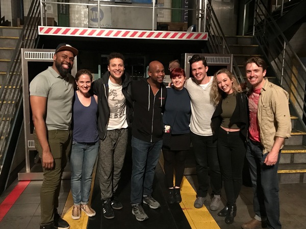 Photo Flash: PITCH PERFECT's Kelley Jakle Stops by Broadway's IN TRANSIT Image