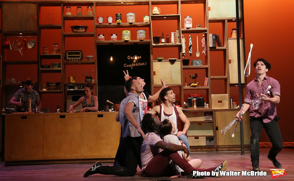 Photo Coverage: In Rehearsal with 7 Fingers for CUISINE & CONFESSIONS 