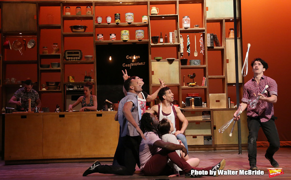 Photo Coverage: In Rehearsal with 7 Fingers for CUISINE & CONFESSIONS Image