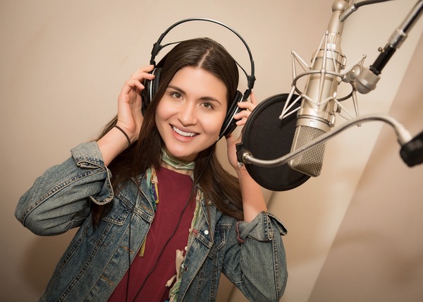 Photo Flash: Phillipa Soo & AMELIE Cast Hit the Recording Studio! Image