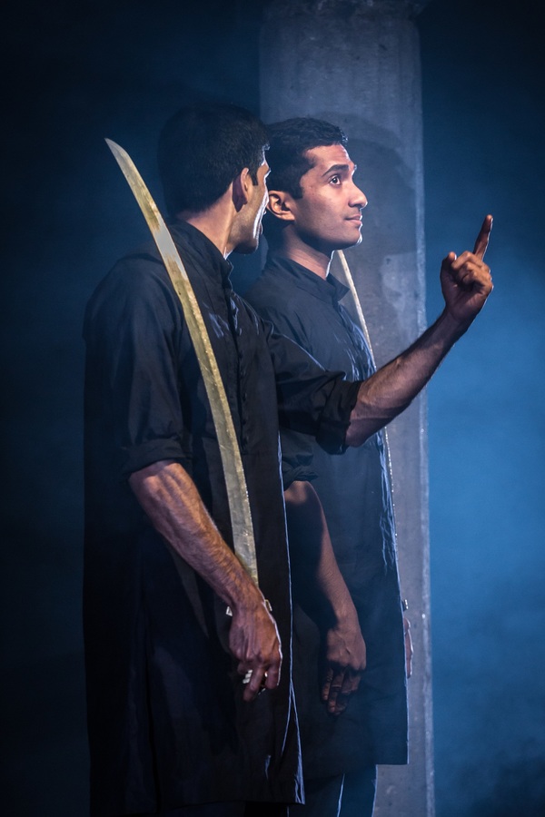 Photo Flash: First Look at GUARDS AT THE TAJ at the Bush Theatre 