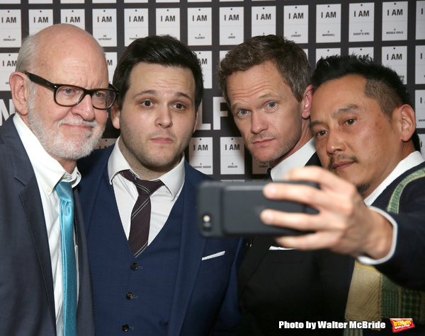 Frank Oz, Derek DelGaudio, Neil Patrick Harris and Glenn Kaino  Photo