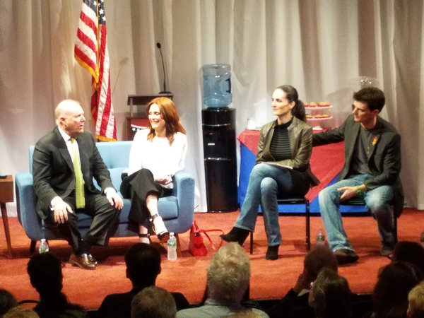 Photo Flash: Julianne Moore Visits CHURCH & STATE for Post-Show Talk on Gun Safety Image