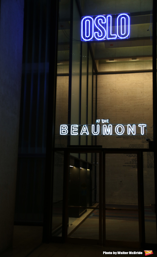 Photo Coverage: OSLO Company Celebrates a Peaceful Opening Night on Broadway! Image
