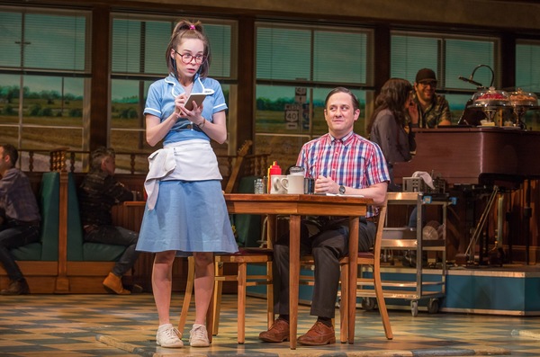 Photo Flash: She's Opened Up! First Look at Sara Bareilles in WAITRESS Image