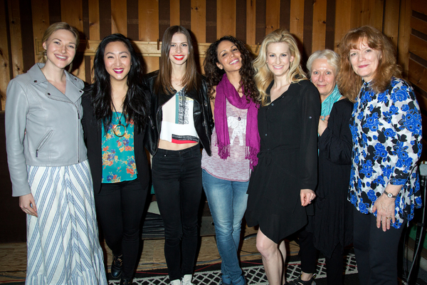 Photo Coverage: The Broadway Beauties of WAR PAINT Hit the Recording Studio! Image