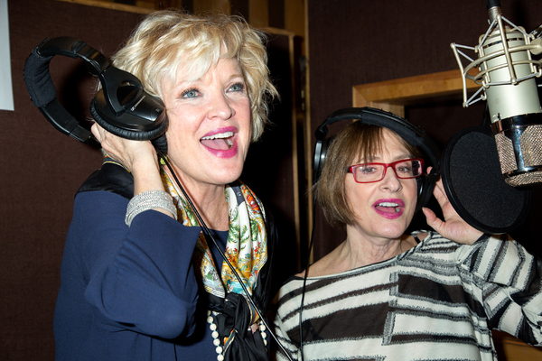 Photo Coverage: The Broadway Beauties of WAR PAINT Hit the Recording Studio! Image