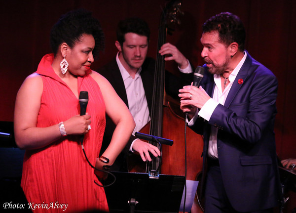 Charenee Wade and Clint Holmes Photo