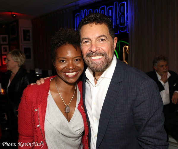 LaChanze and Clint Holmes Photo