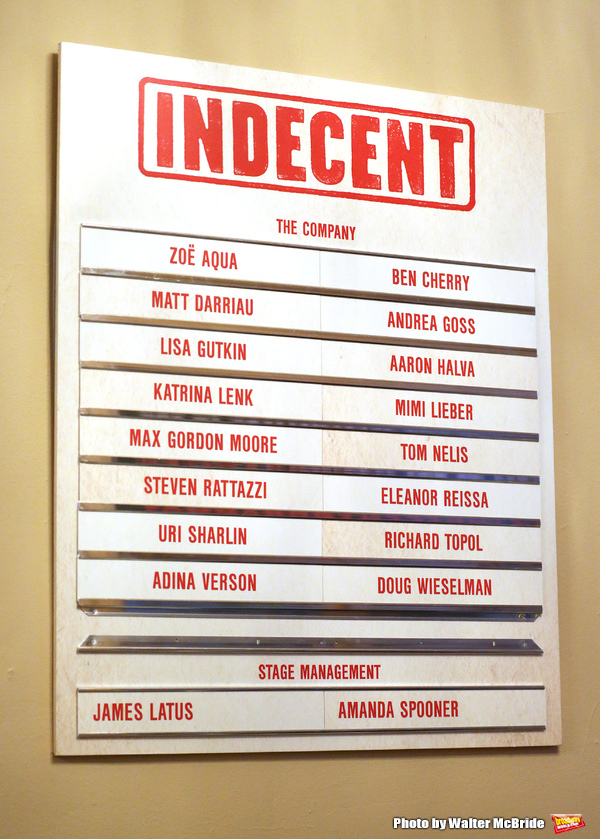 Photo Coverage: INDECENT Company Takes Opening Night Bows! Image