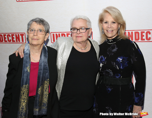 Anne Fausto-Sterling, Paula Vogel and Daryl Roth  Photo