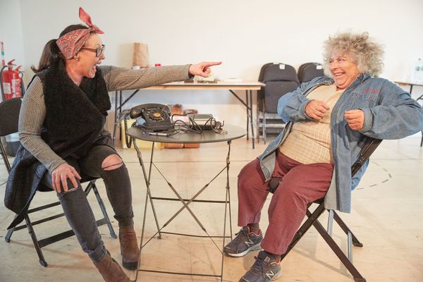 Frances Barber and Miriam Margolyes Photo