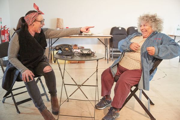 Photo Flash: In Rehearsal with Miriam Margolyes, Frances Barber and Jonathan Forbes for MADAME RUBINSTEIN at Park Theatre Image