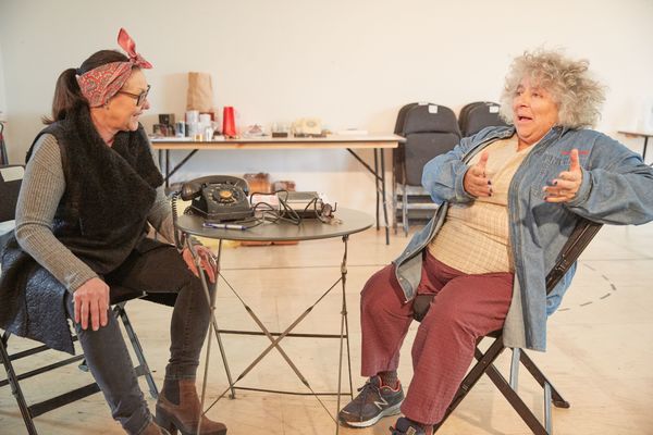 Photo Flash: In Rehearsal with Miriam Margolyes, Frances Barber and Jonathan Forbes for MADAME RUBINSTEIN at Park Theatre Image
