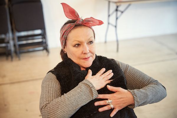 Photo Flash: In Rehearsal with Miriam Margolyes, Frances Barber and Jonathan Forbes for MADAME RUBINSTEIN at Park Theatre Image
