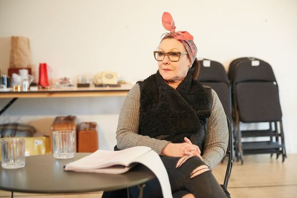 Photo Flash: In Rehearsal with Miriam Margolyes, Frances Barber and Jonathan Forbes for MADAME RUBINSTEIN at Park Theatre Image