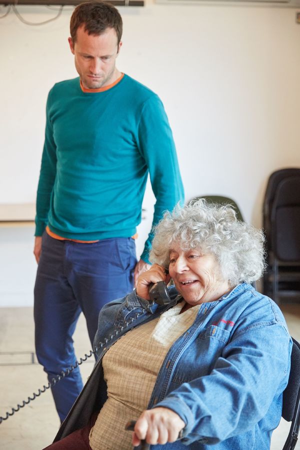 Photo Flash: In Rehearsal with Miriam Margolyes, Frances Barber and Jonathan Forbes for MADAME RUBINSTEIN at Park Theatre Image