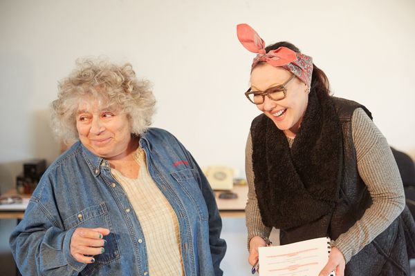 Photo Flash: In Rehearsal with Miriam Margolyes, Frances Barber and Jonathan Forbes for MADAME RUBINSTEIN at Park Theatre Image