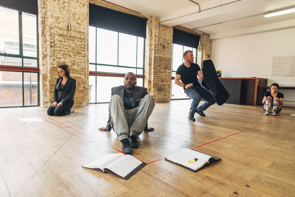 Photo Flash: In Rehearsal for THE PULVERISED at the Arcola Theatre Image